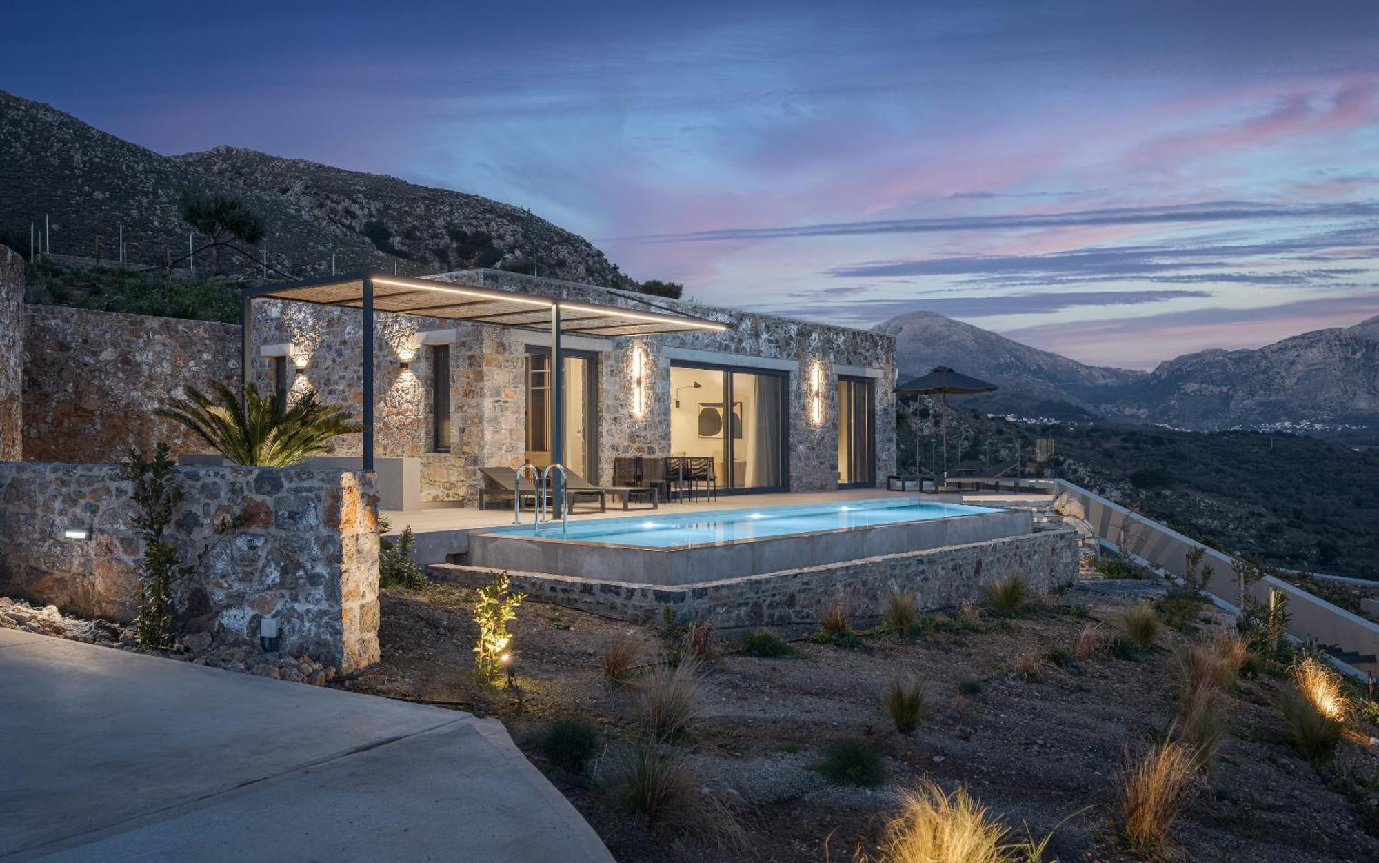 Neromai Cave Luxury Villas Koxaré Pokoj fotografie